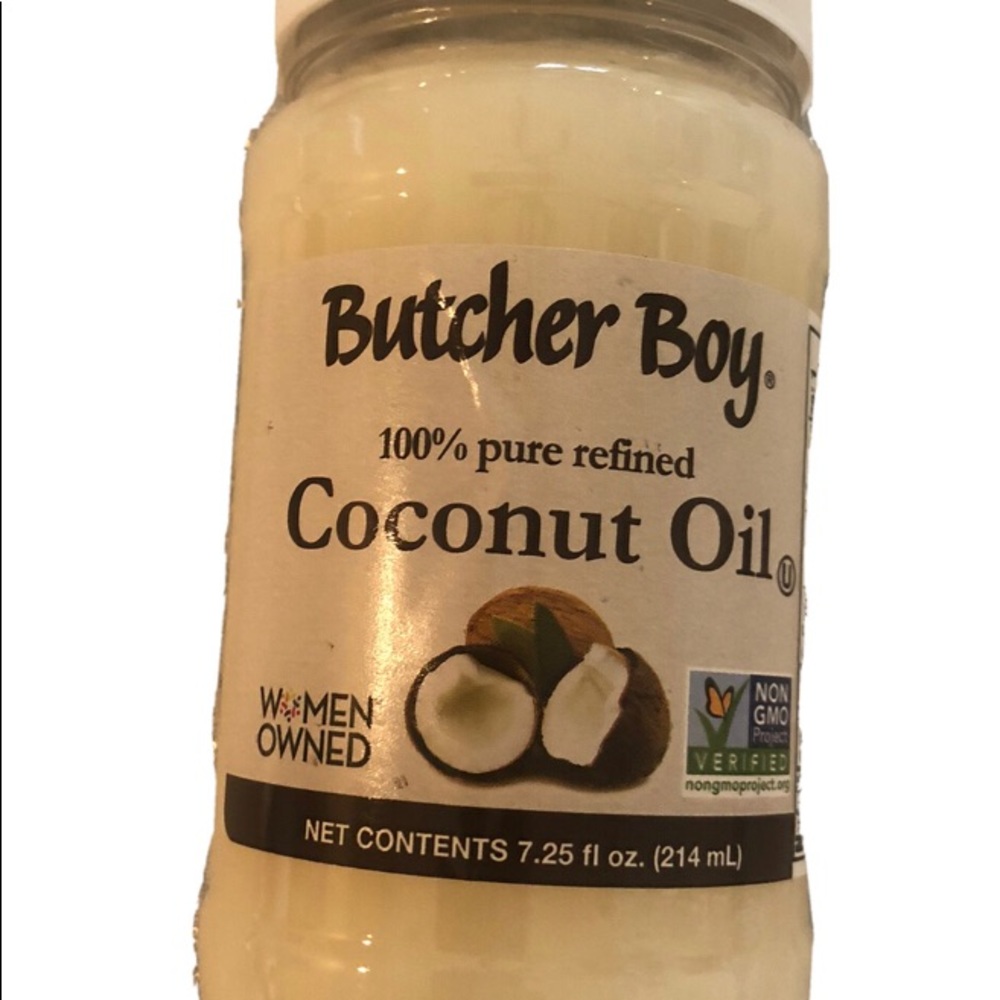 Butcher boy coconut oil new 7.25 fl oz